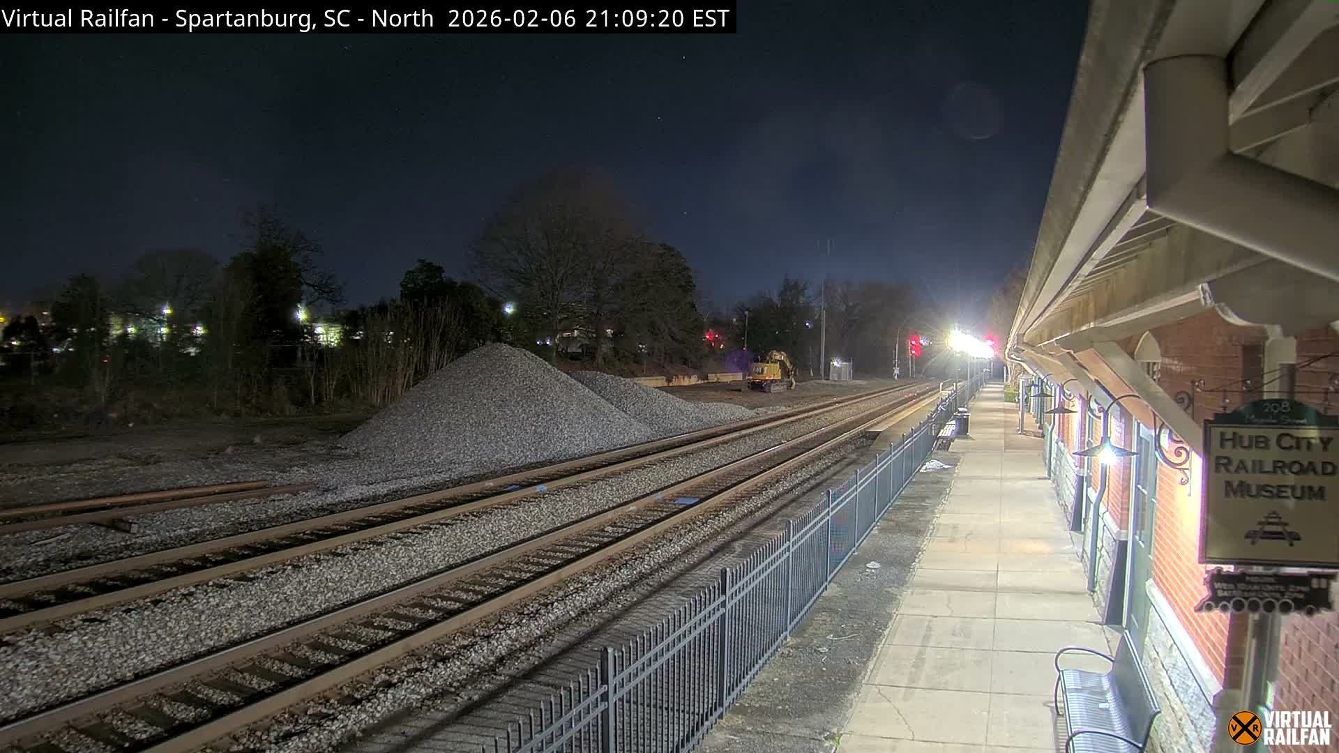 Spartanburg Railway Station &Hubcity Railroad Museum Live Cam - Spartanburg, Spartanburg , South Carolina, USA