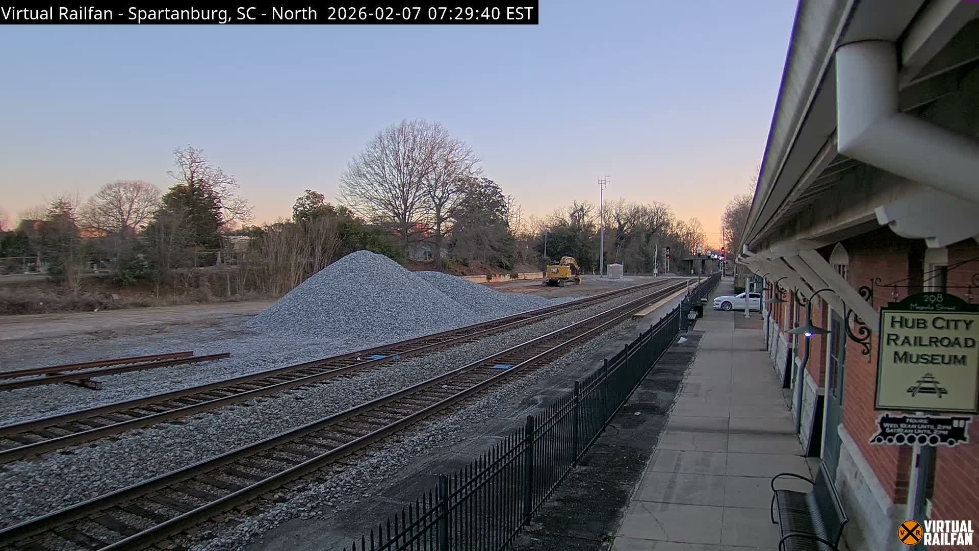 Spartanburg Railway Station &Hubcity Railroad Museum Live Cam - Spartanburg, Spartanburg , South Carolina, USA