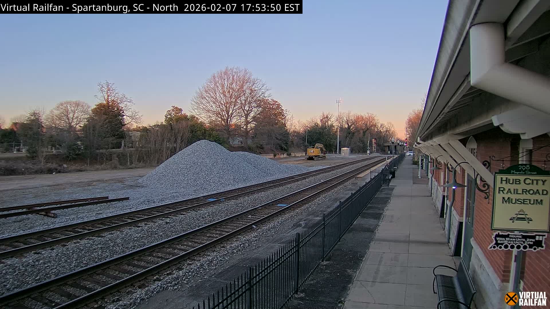 Spartanburg Railway Station &Hubcity Railroad Museum Live Cam - Spartanburg, Spartanburg , South Carolina, USA