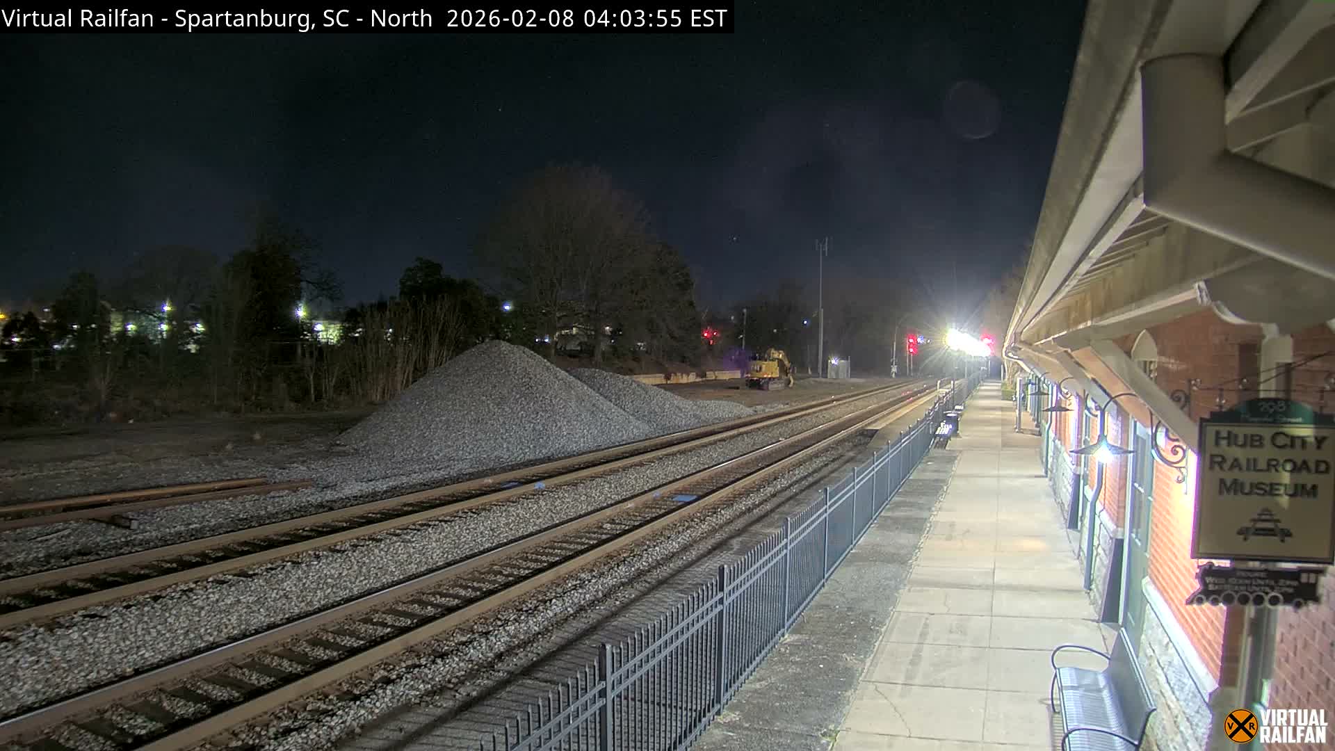 Spartanburg Railway Station &Hubcity Railroad Museum Live Cam - Spartanburg, Spartanburg , South Carolina, USA
