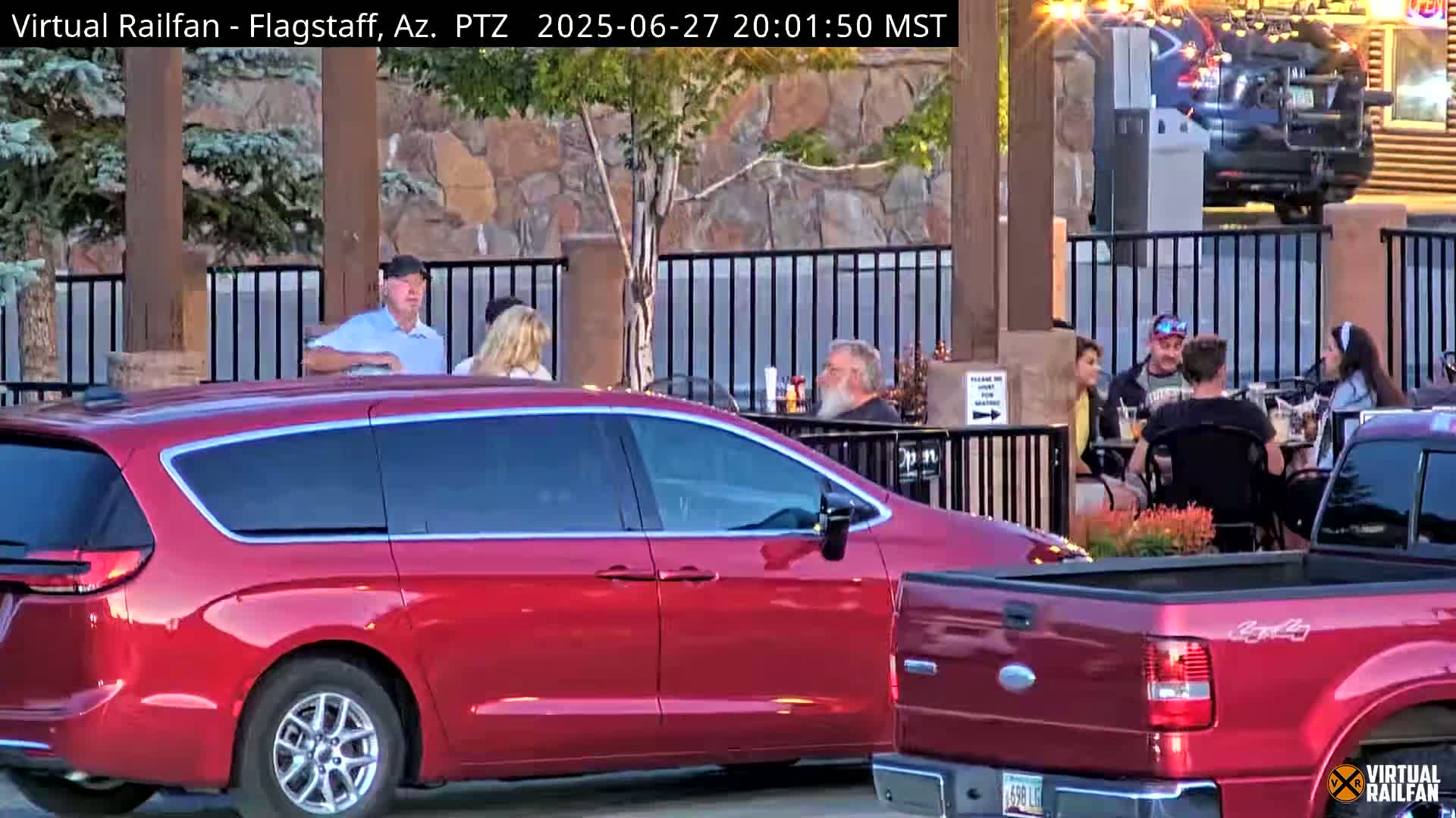 Flagstaff Amtrak Railroad Live Cam - Flagstaff, Coconino, Arizona, USA