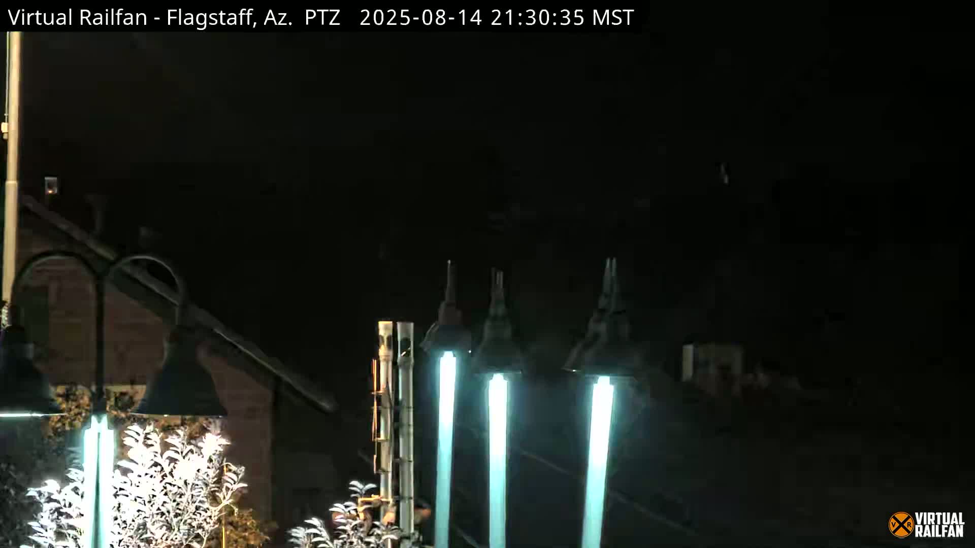 Flagstaff Amtrak Railroad Live Cam - Flagstaff, Coconino, Arizona, USA