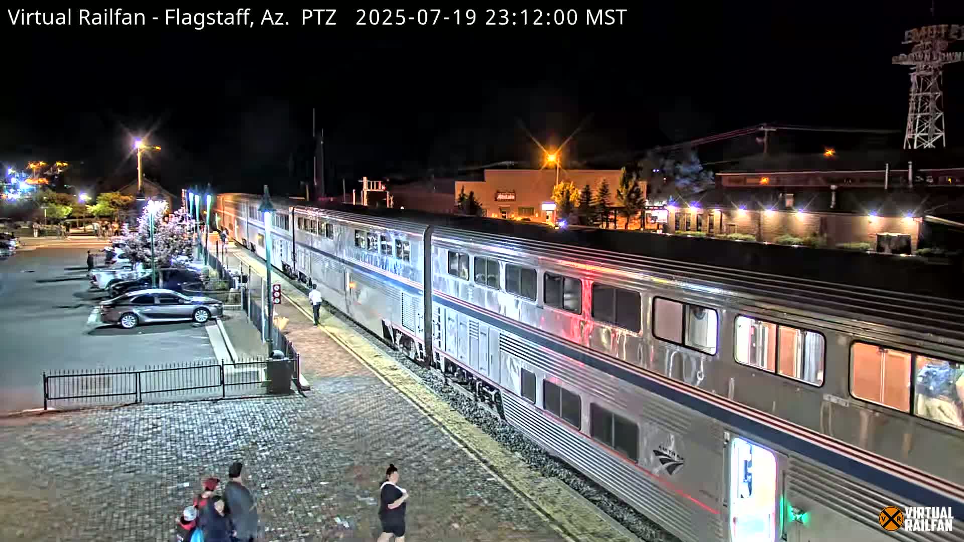 Hesperia Cajon Pass Railroad &  Mount San Antonio Panaromic Live Cam - Hesparia, San Bernardino, California, USA