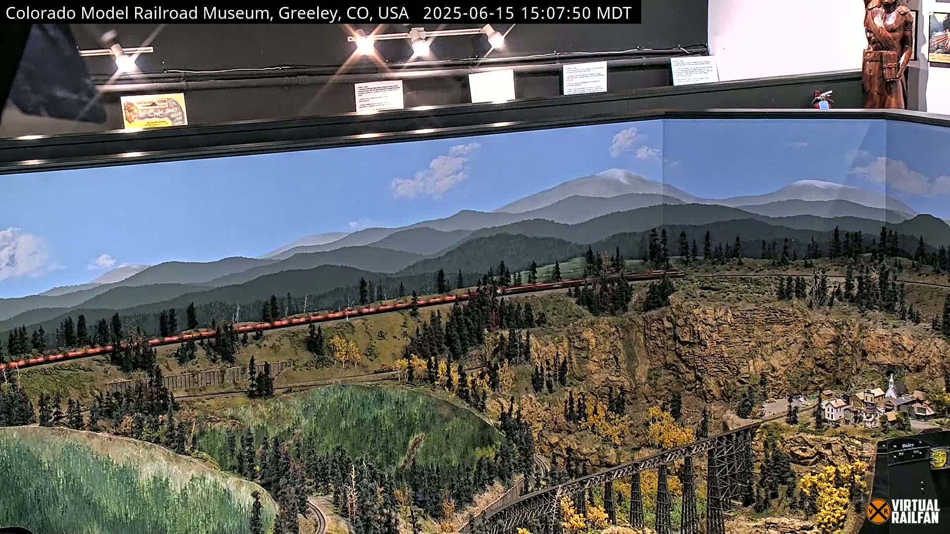 Greeley, Colorado Model Railroad Museum Live Cam -  Greeley, Weld County, Colorado, USA