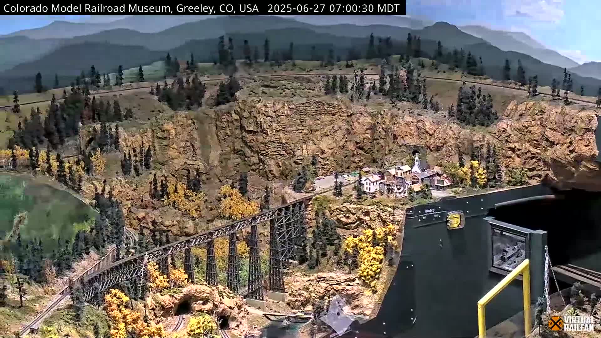 Greeley, Colorado Model Railroad Museum Live Cam -  Greeley, Weld County, Colorado, USA