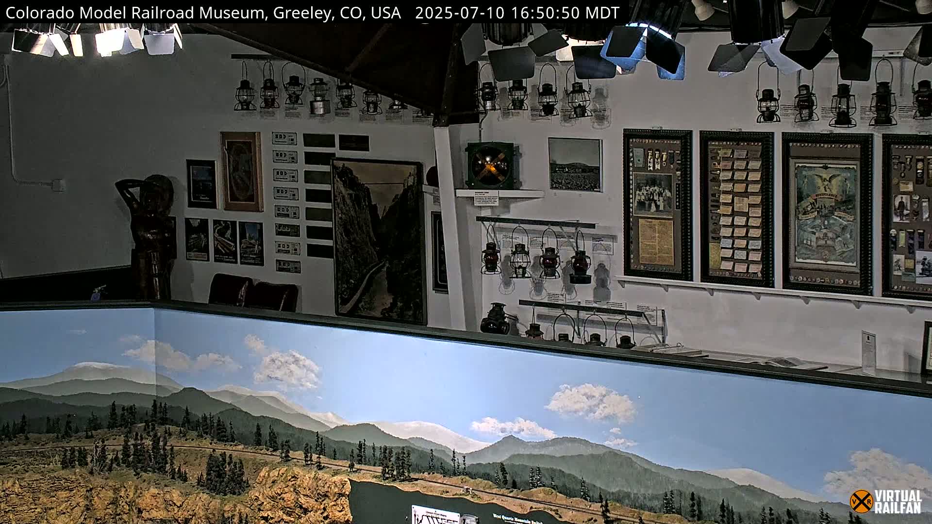 Greeley, Colorado Model Railroad Museum Live Cam -  Greeley, Weld County, Colorado, USA