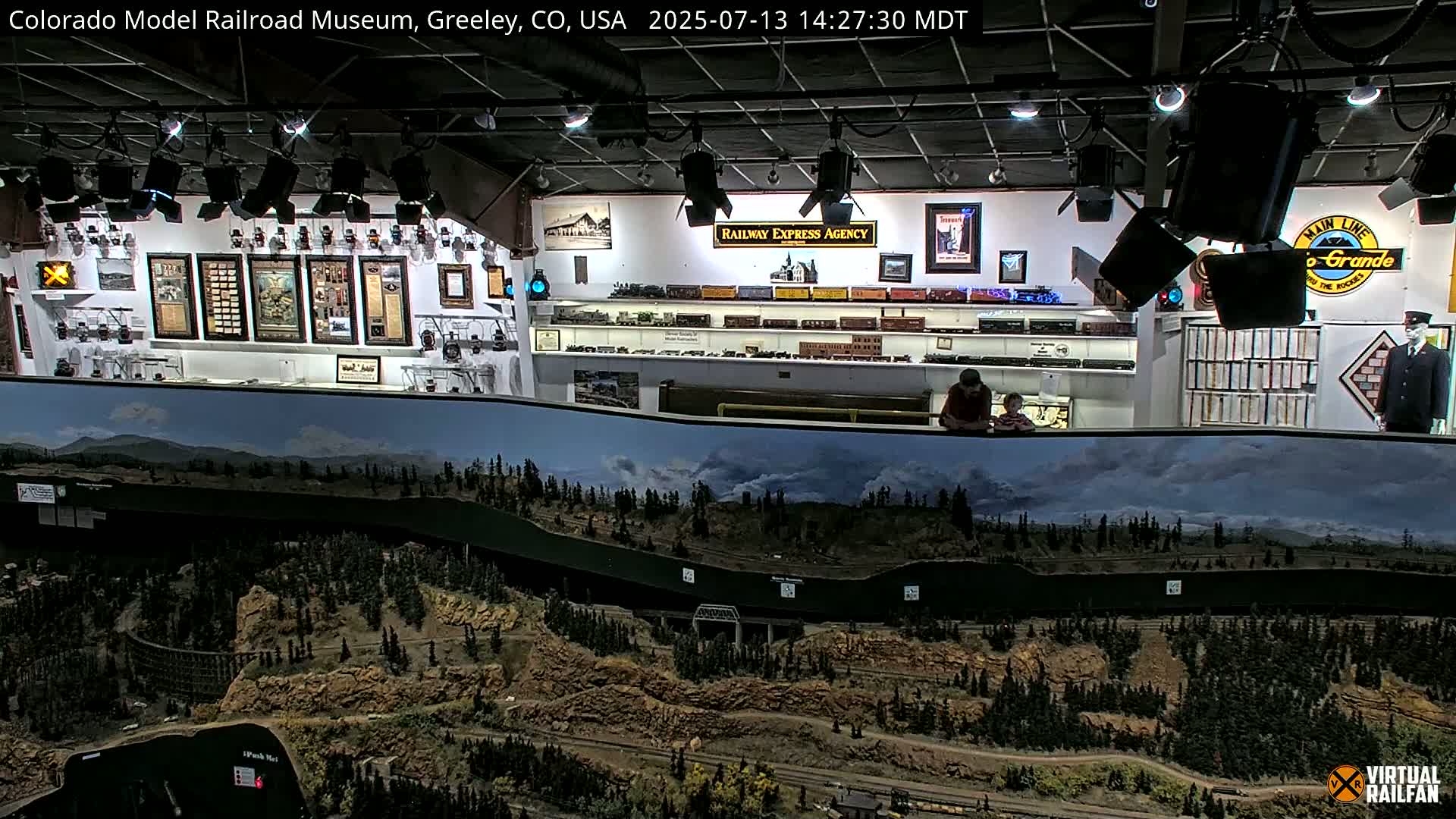 Greeley, Colorado Model Railroad Museum Live Cam -  Greeley, Weld County, Colorado, USA