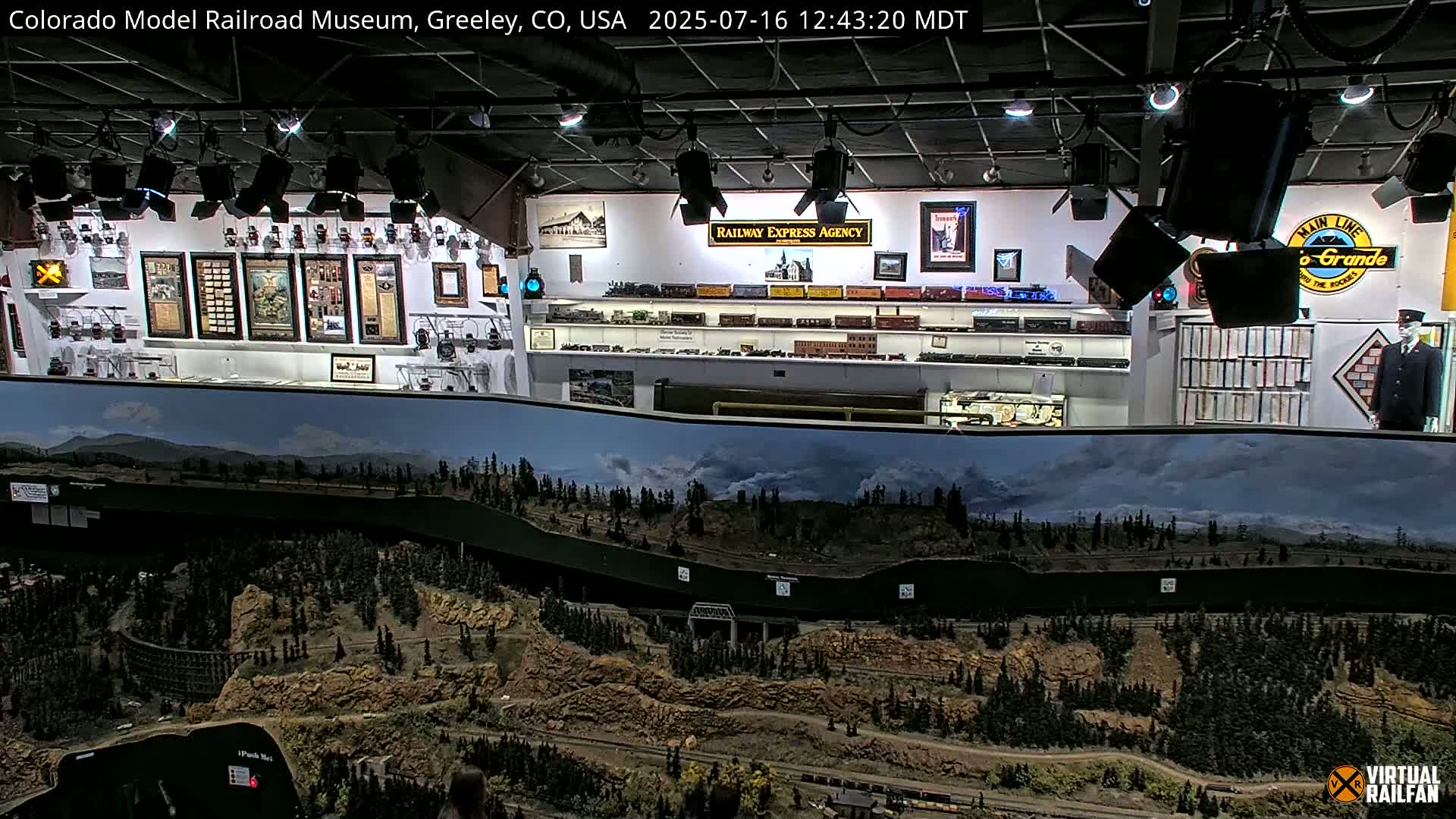 Greeley, Colorado Model Railroad Museum Live Cam -  Greeley, Weld County, Colorado, USA