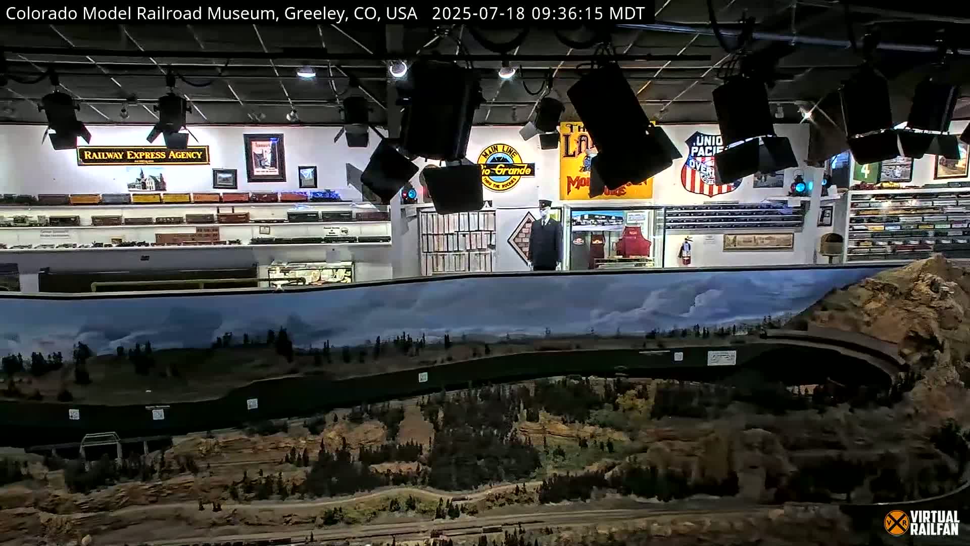 Greeley, Colorado Model Railroad Museum Live Cam -  Greeley, Weld County, Colorado, USA