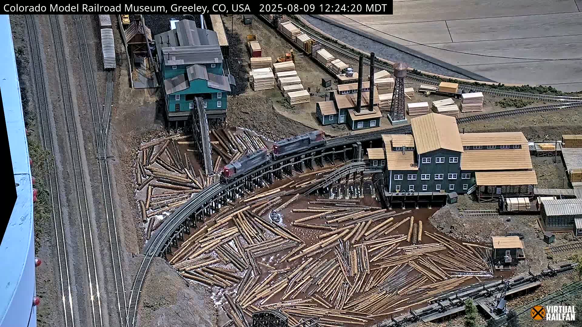 Greeley, Colorado Model Railroad Museum Live Cam -  Greeley, Weld County, Colorado, USA