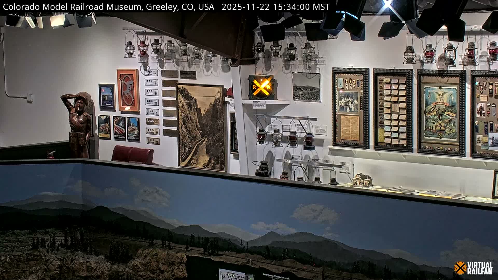 Greeley, Colorado Model Railroad Museum Live Cam -  Greeley, Weld County, Colorado, USA