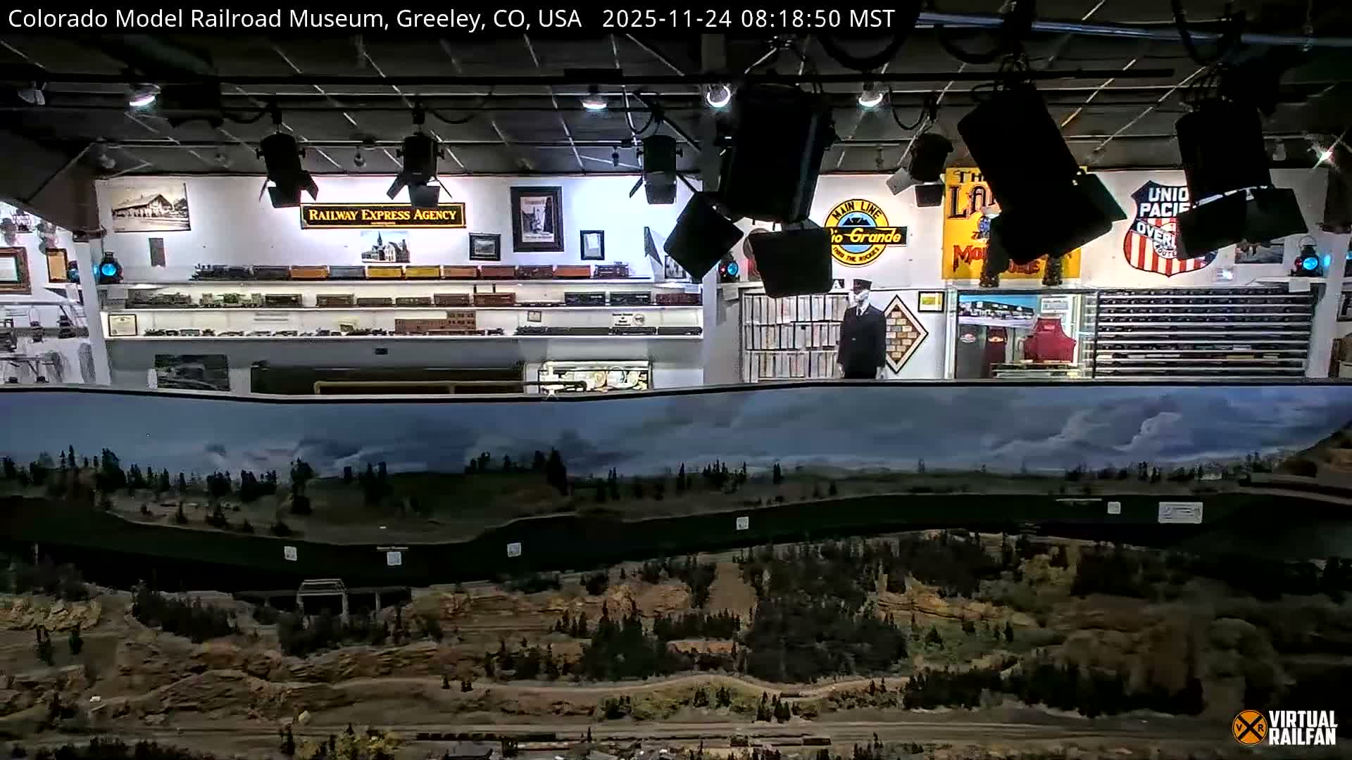 Greeley, Colorado Model Railroad Museum Live Cam -  Greeley, Weld County, Colorado, USA