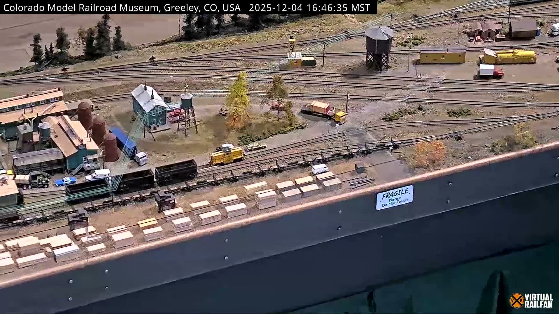 Greeley, Colorado Model Railroad Museum Live Cam -  Greeley, Weld County, Colorado, USA