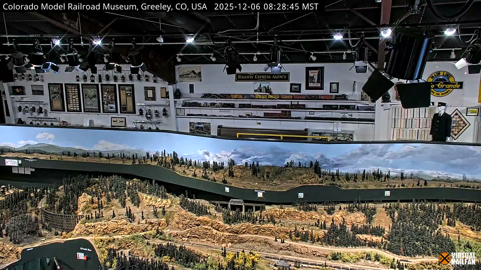 Greeley, Colorado Model Railroad Museum Live Cam -  Greeley, Weld County, Colorado, USA