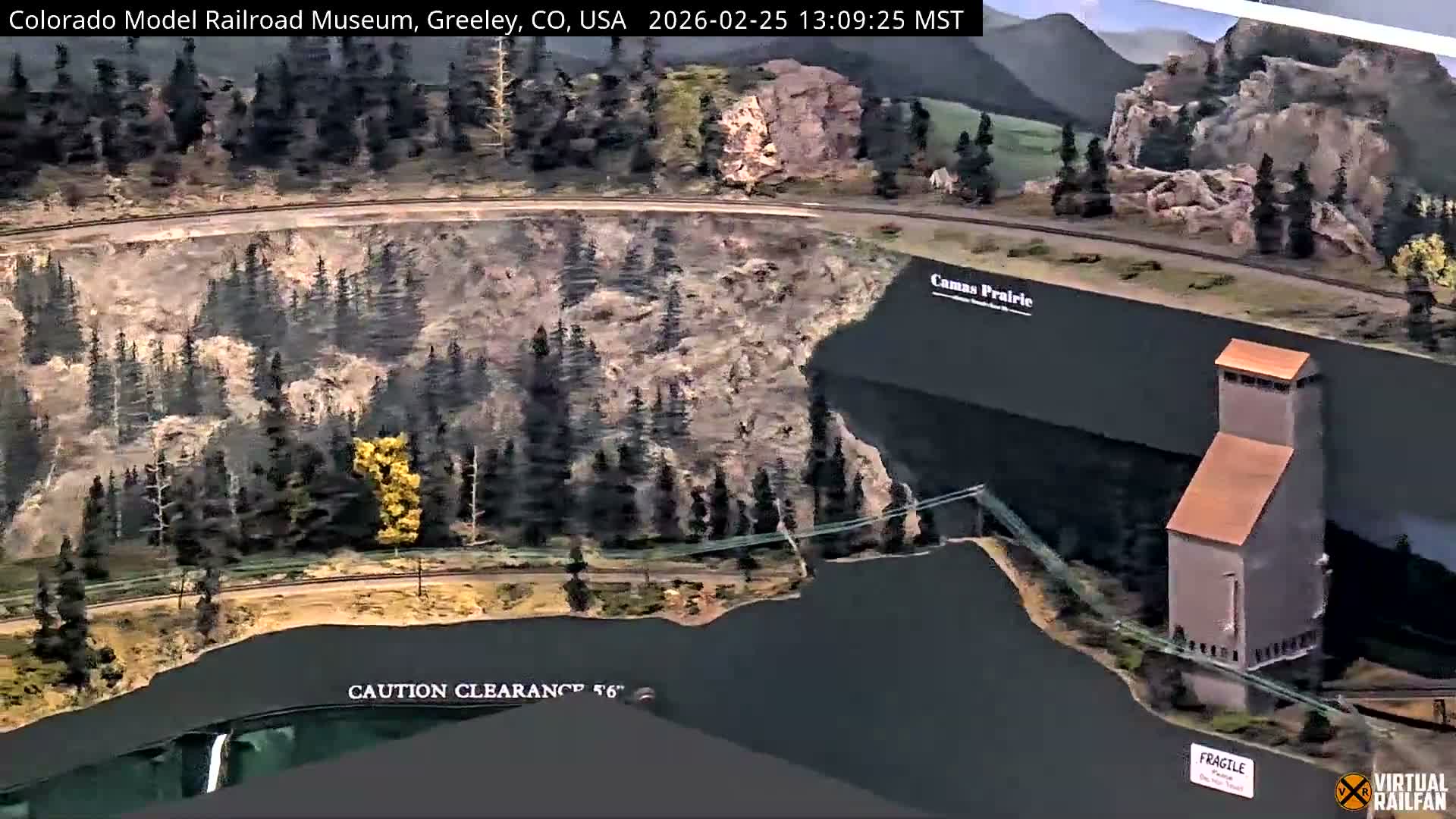Greeley, Colorado Model Railroad Museum Live Cam -  Greeley, Weld County, Colorado, USA