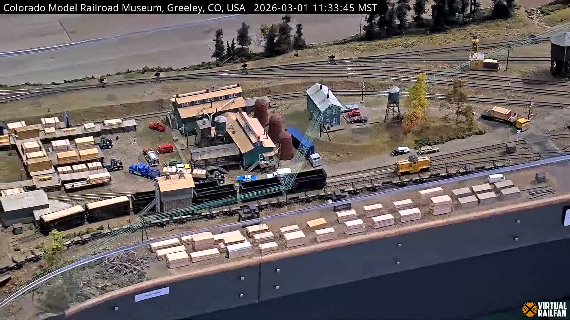 Greeley, Colorado Model Railroad Museum Live Cam -  Greeley, Weld County, Colorado, USA