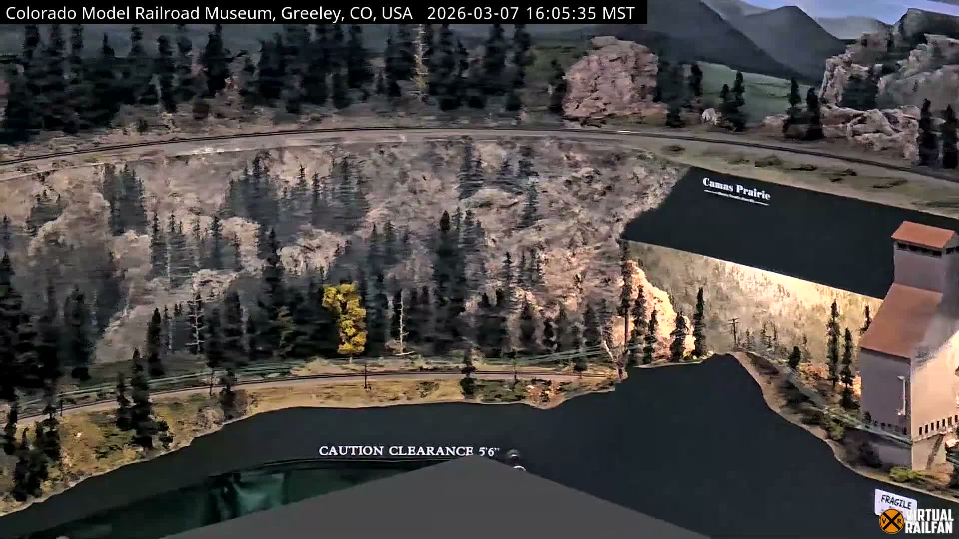 Greeley, Colorado Model Railroad Museum Live Cam -  Greeley, Weld County, Colorado, USA