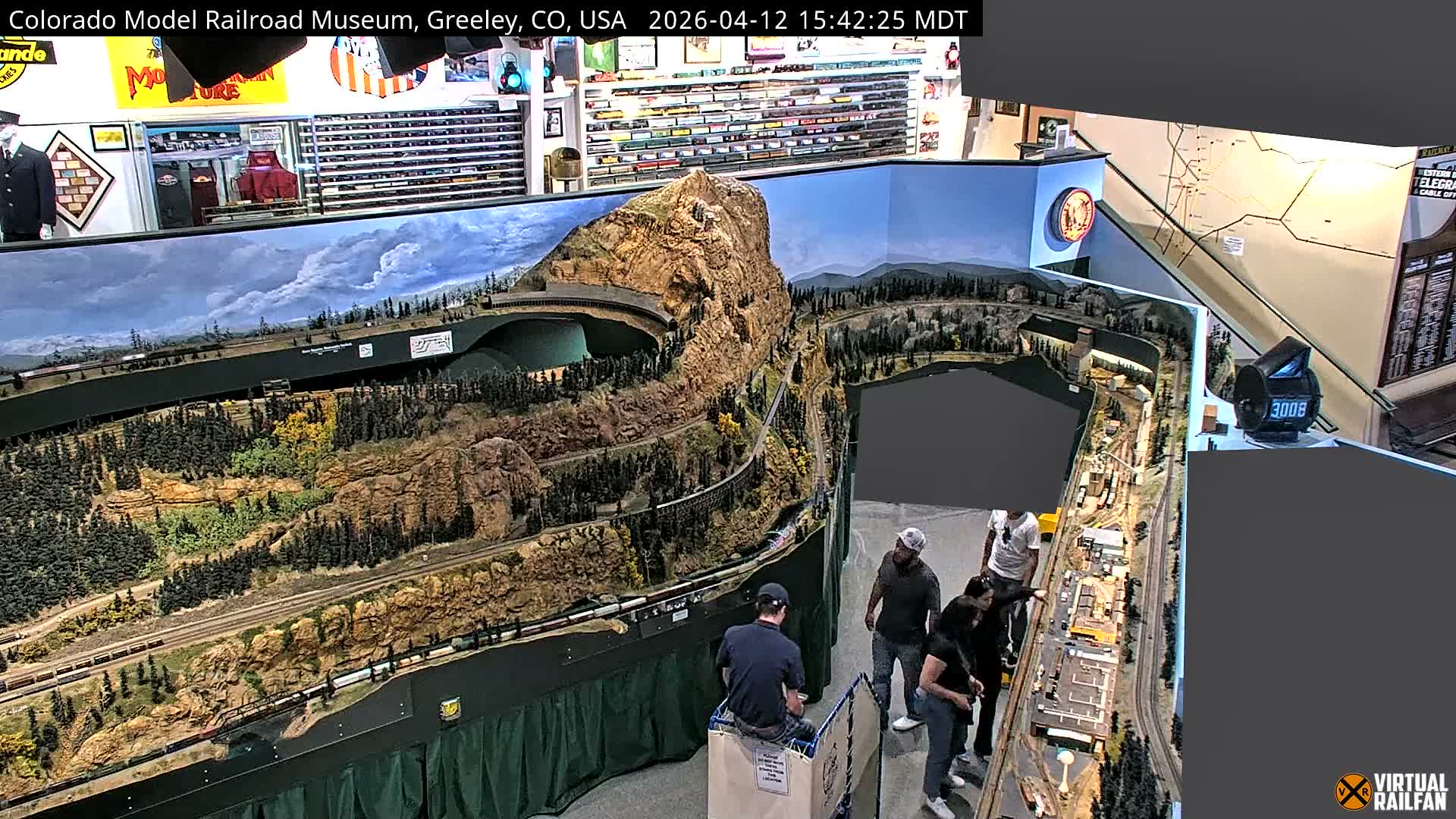 Greeley, Colorado Model Railroad Museum Live Cam -  Greeley, Weld County, Colorado, USA