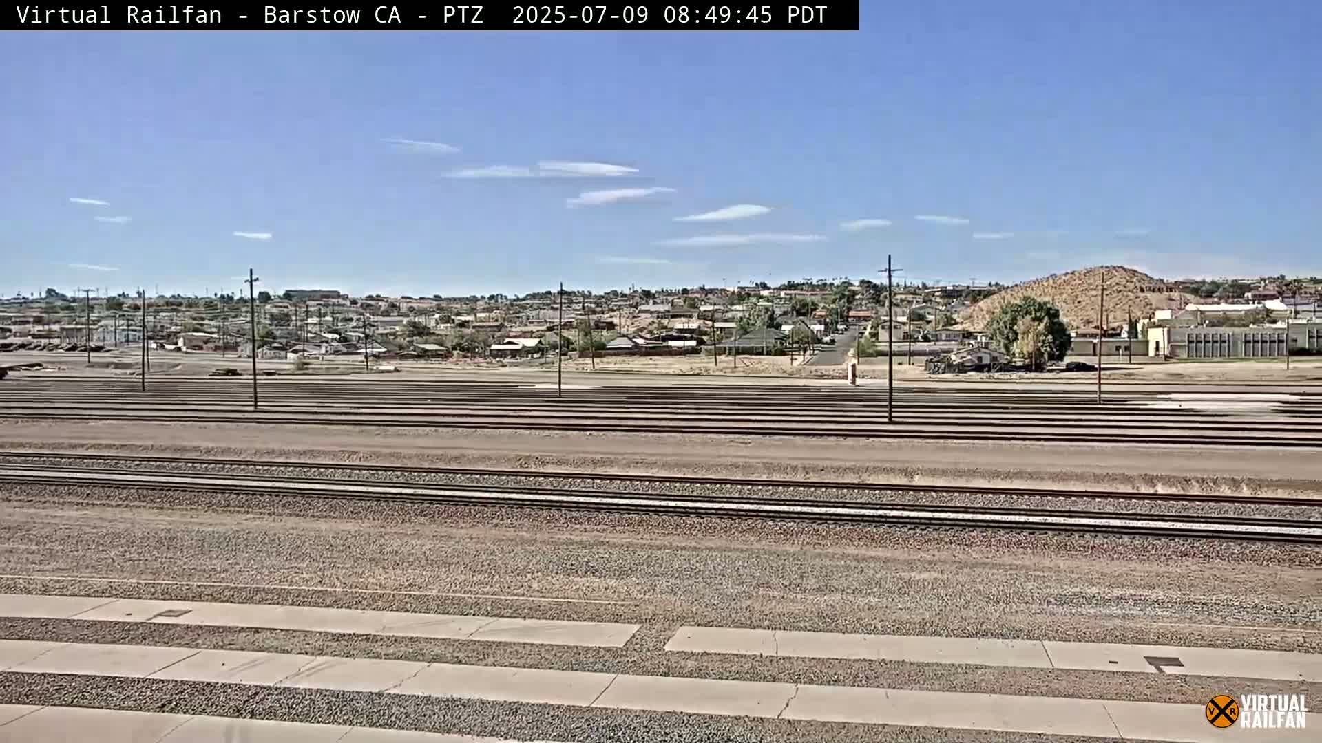 Barstow City & Train Station Live Cam - Barstow, San Bernardino, California, USA