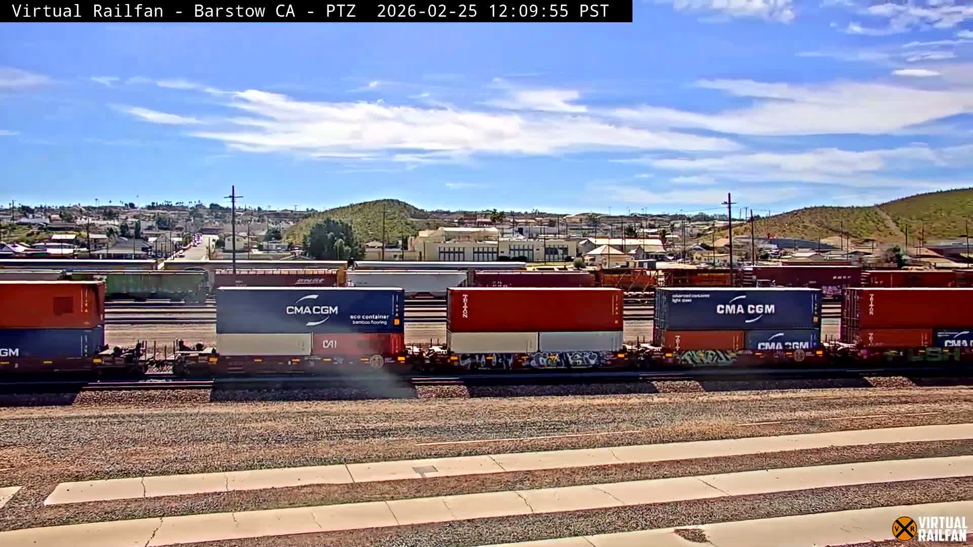 Barstow City & Train Station Live Cam - Barstow, San Bernardino, California, USA