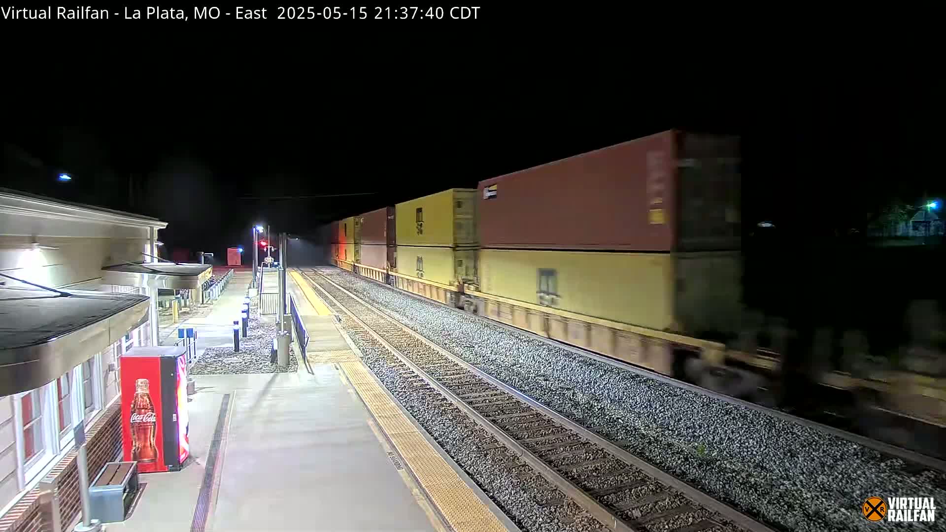 La Plata Railway Station Live Cam - La Plata, Macon, Missouri, USA