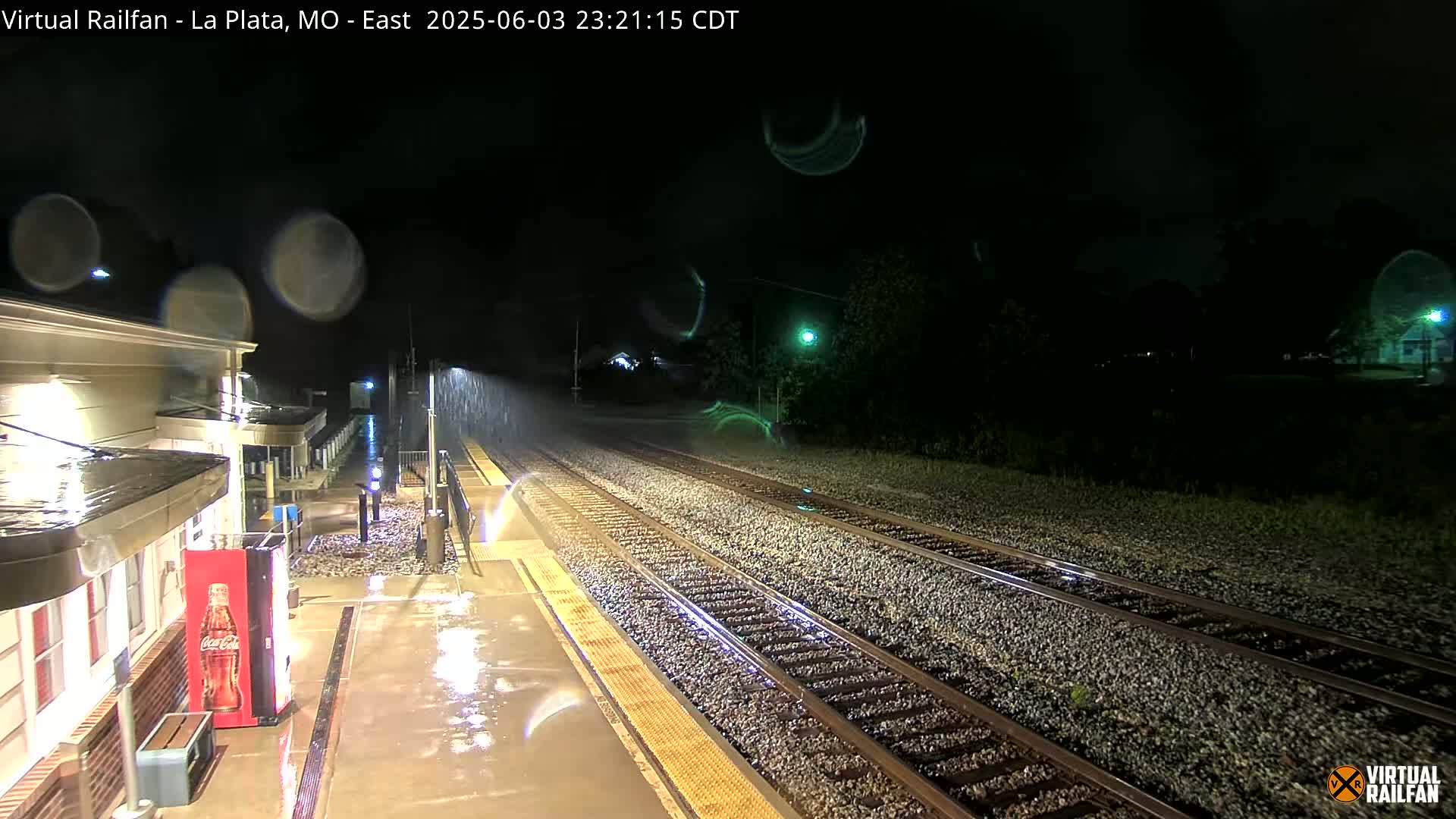 La Plata Railway Station Live Cam - La Plata, Macon, Missouri, USA