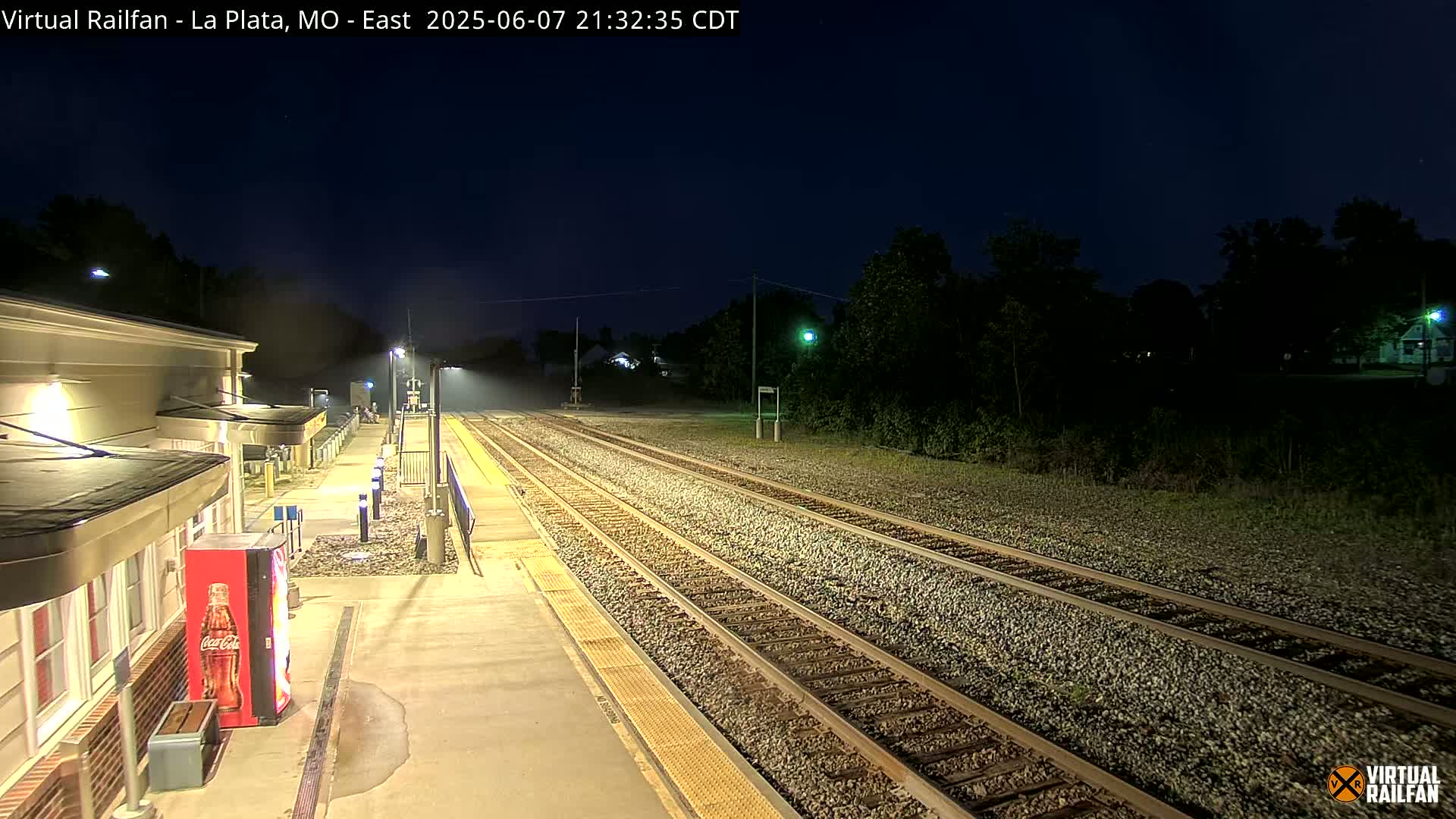 La Plata Railway Station Live Cam - La Plata, Macon, Missouri, USA