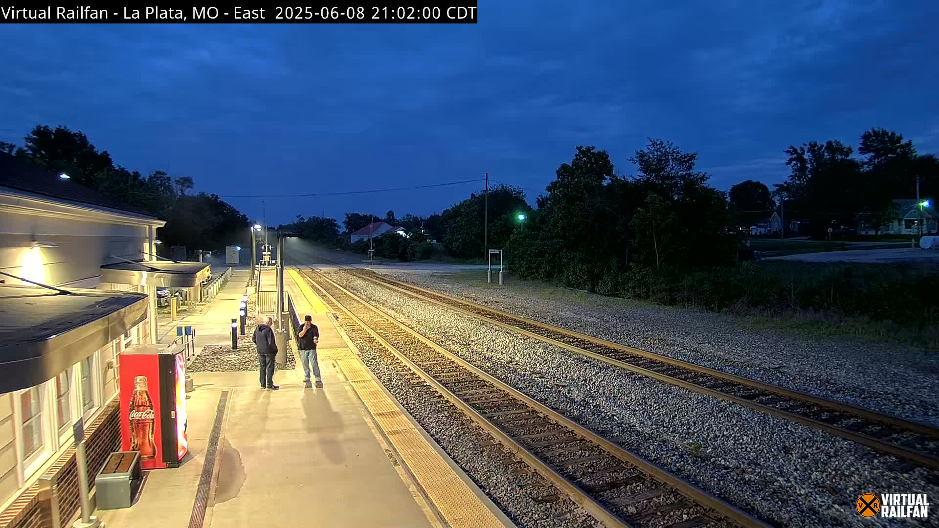 La Plata Railway Station Live Cam - La Plata, Macon, Missouri, USA