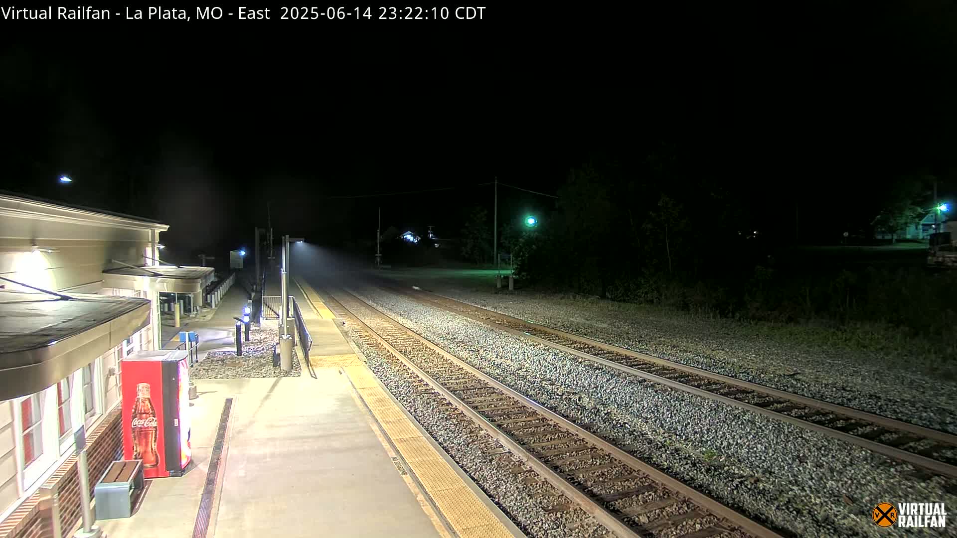 La Plata Railway Station Live Cam - La Plata, Macon, Missouri, USA