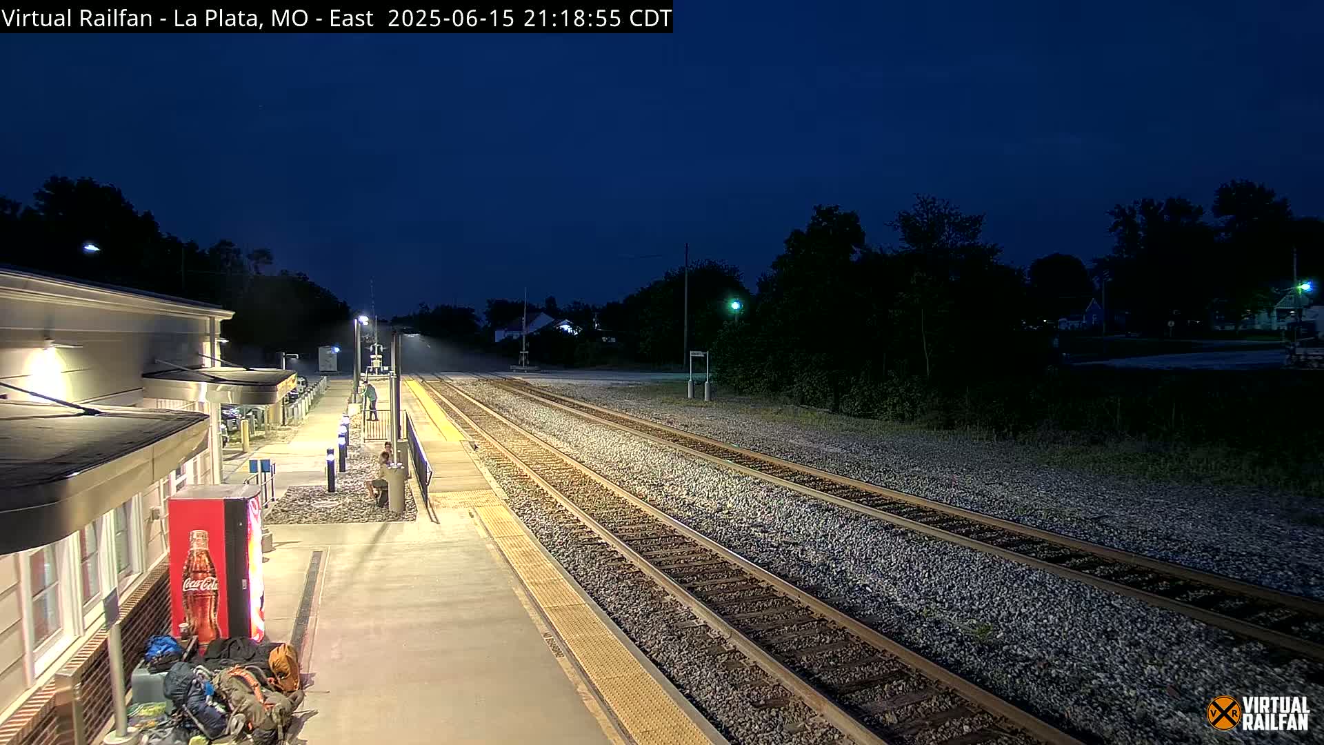 La Plata Railway Station Live Cam - La Plata, Macon, Missouri, USA