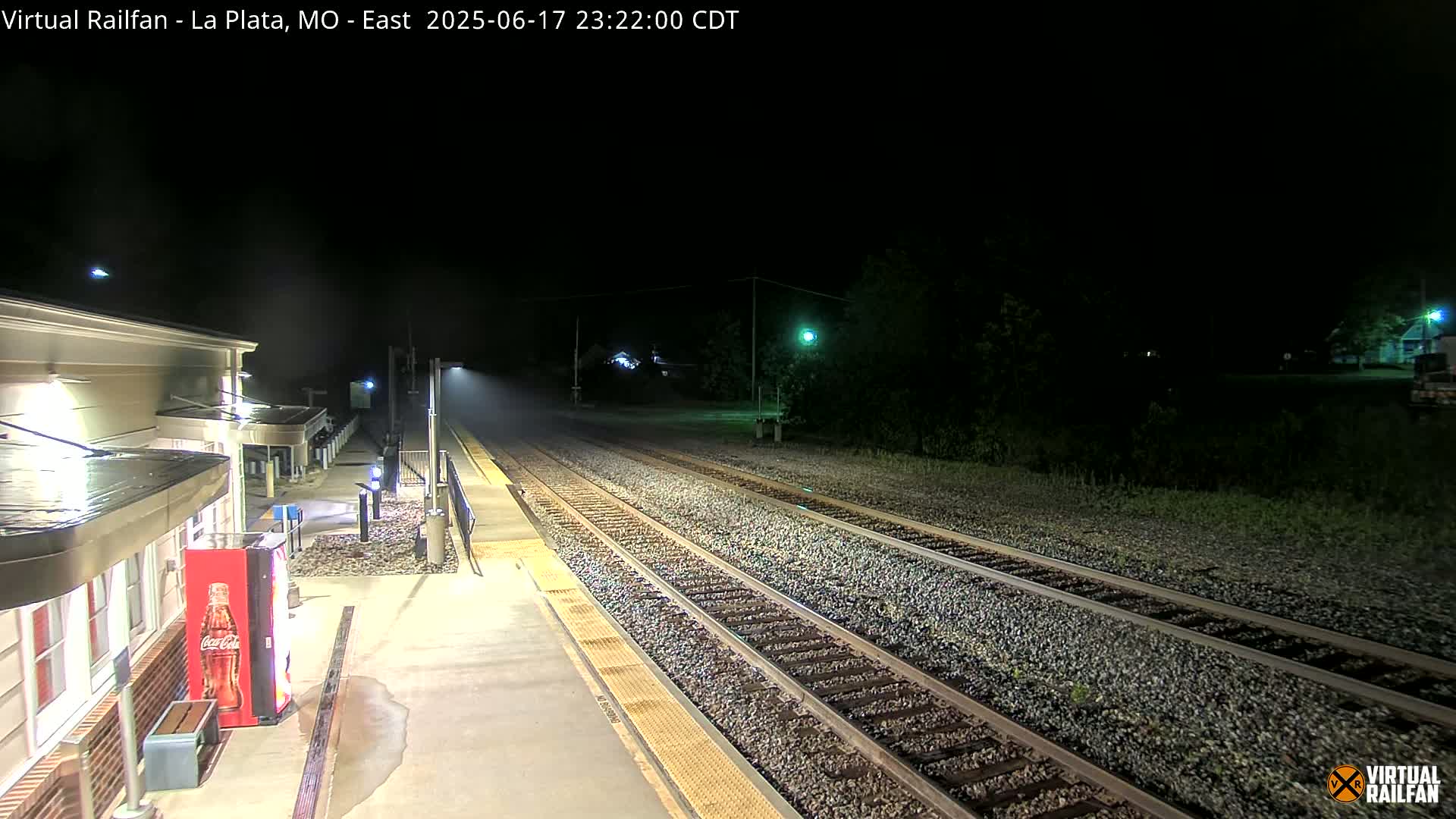 La Plata Railway Station Live Cam - La Plata, Macon, Missouri, USA