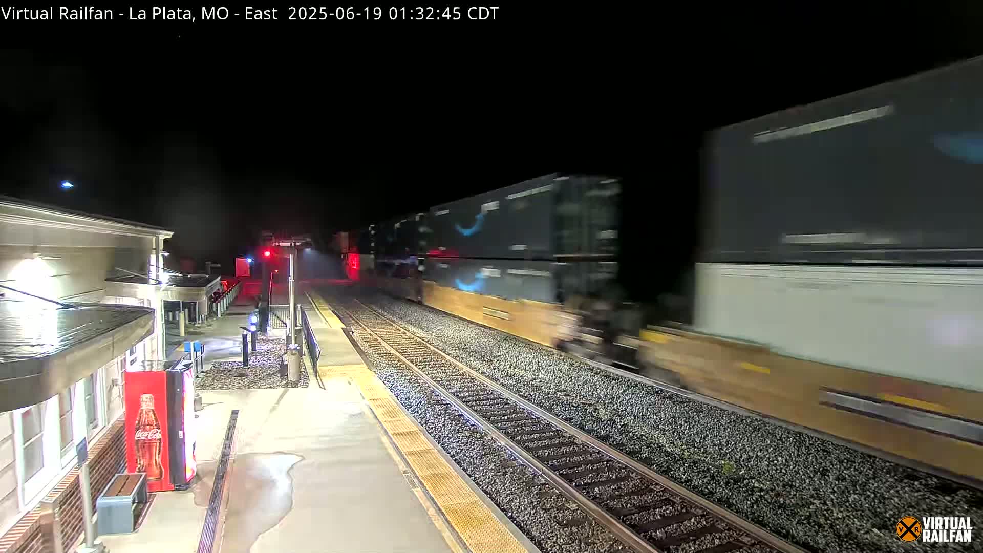 La Plata Railway Station Live Cam - La Plata, Macon, Missouri, USA