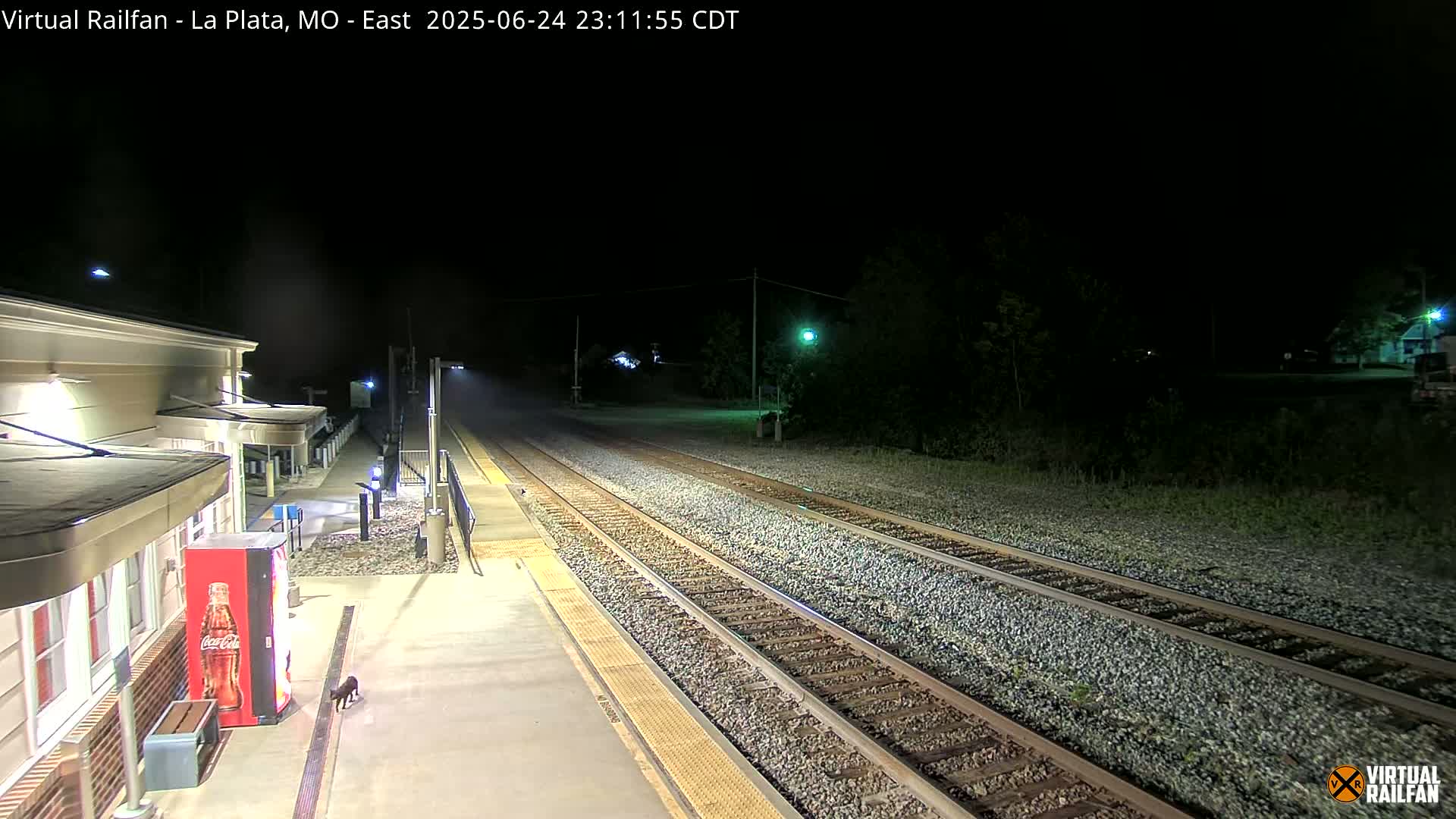 La Plata Railway Station Live Cam - La Plata, Macon, Missouri, USA