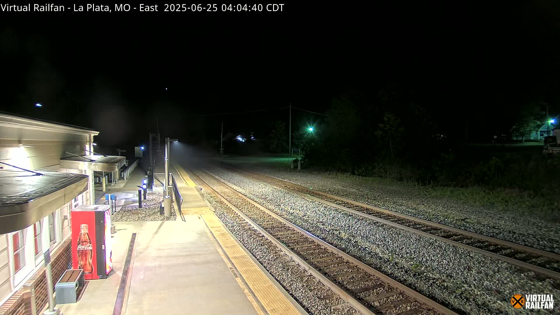 La Plata Railway Station Live Cam - La Plata, Macon, Missouri, USA