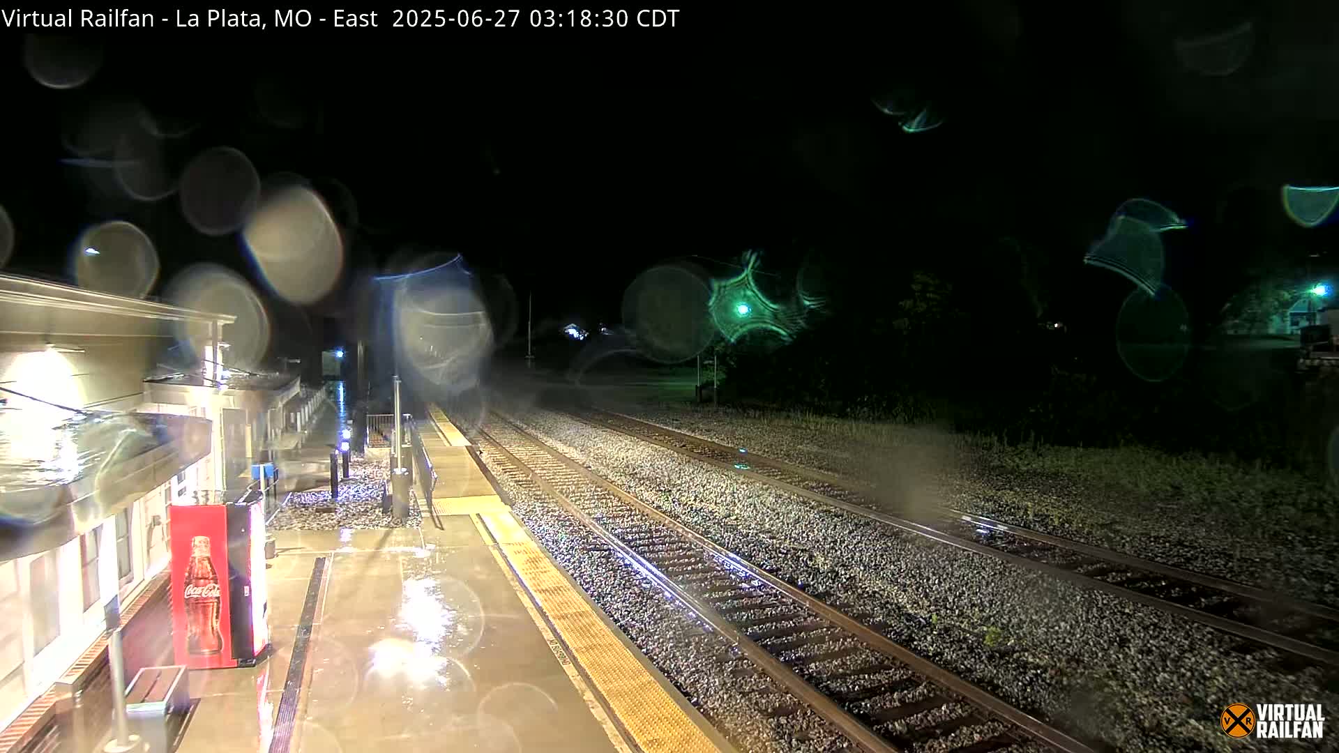 La Plata Railway Station Live Cam - La Plata, Macon, Missouri, USA