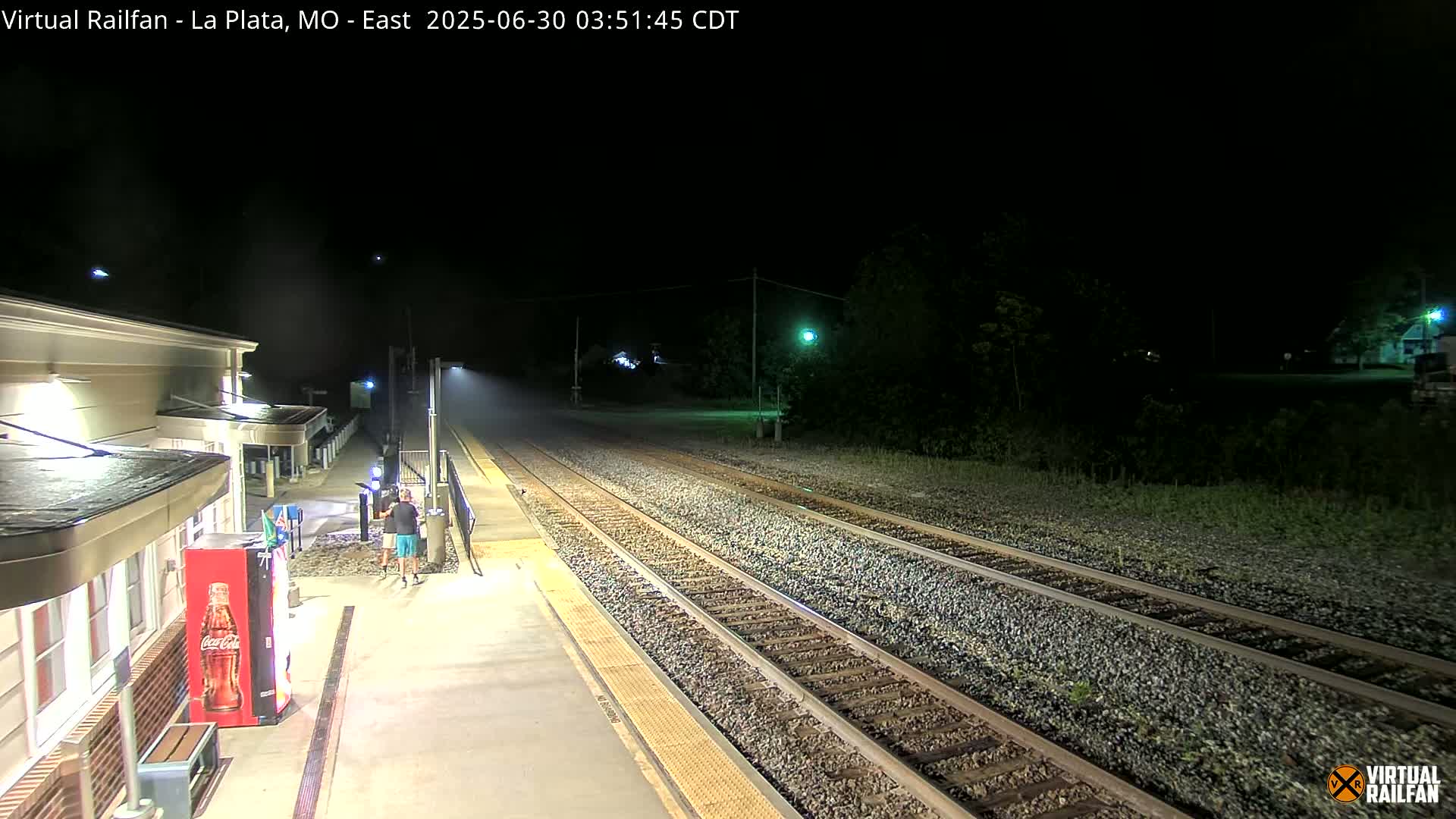 La Plata Railway Station Live Cam - La Plata, Macon, Missouri, USA