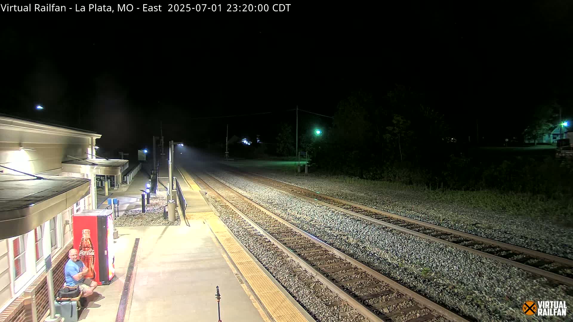 La Plata Railway Station Live Cam - La Plata, Macon, Missouri, USA