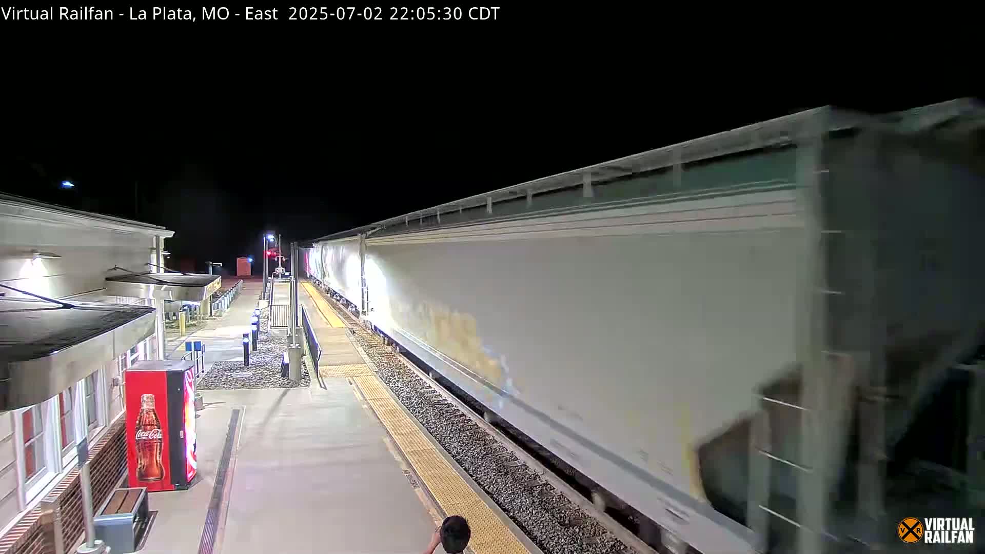 La Plata Railway Station Live Cam - La Plata, Macon, Missouri, USA