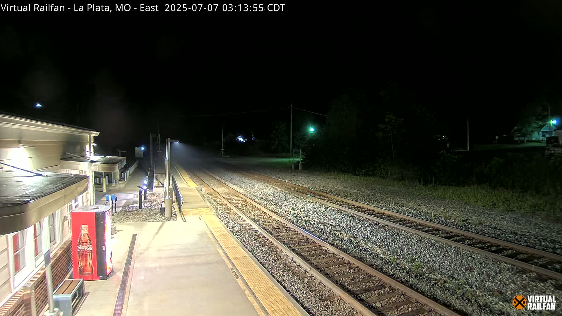 La Plata Railway Station Live Cam - La Plata, Macon, Missouri, USA