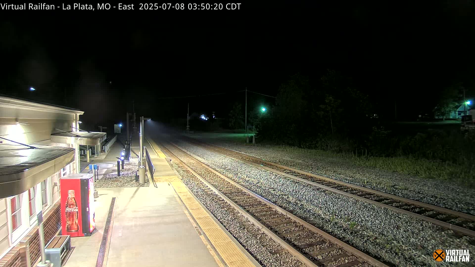 La Plata Railway Station Live Cam - La Plata, Macon, Missouri, USA