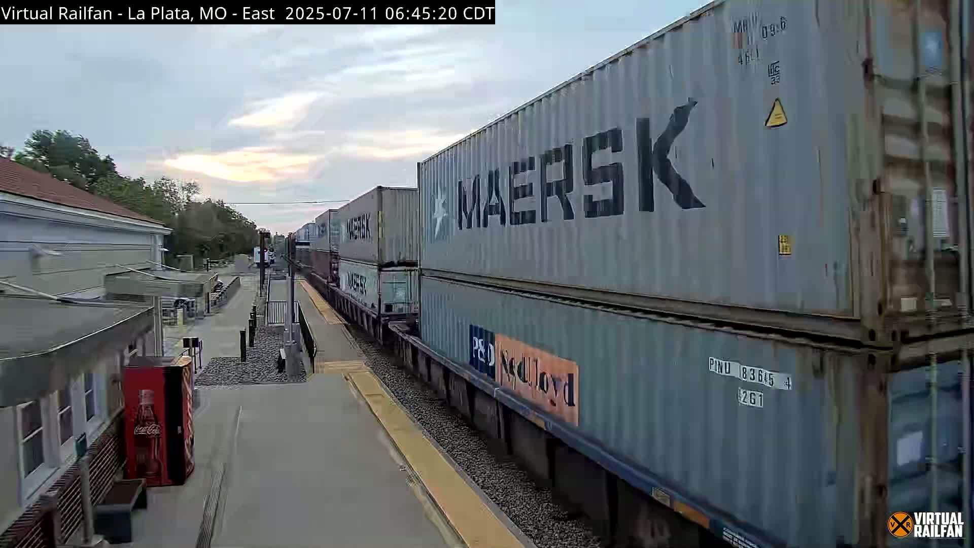 La Plata Railway Station Live Cam - La Plata, Macon, Missouri, USA