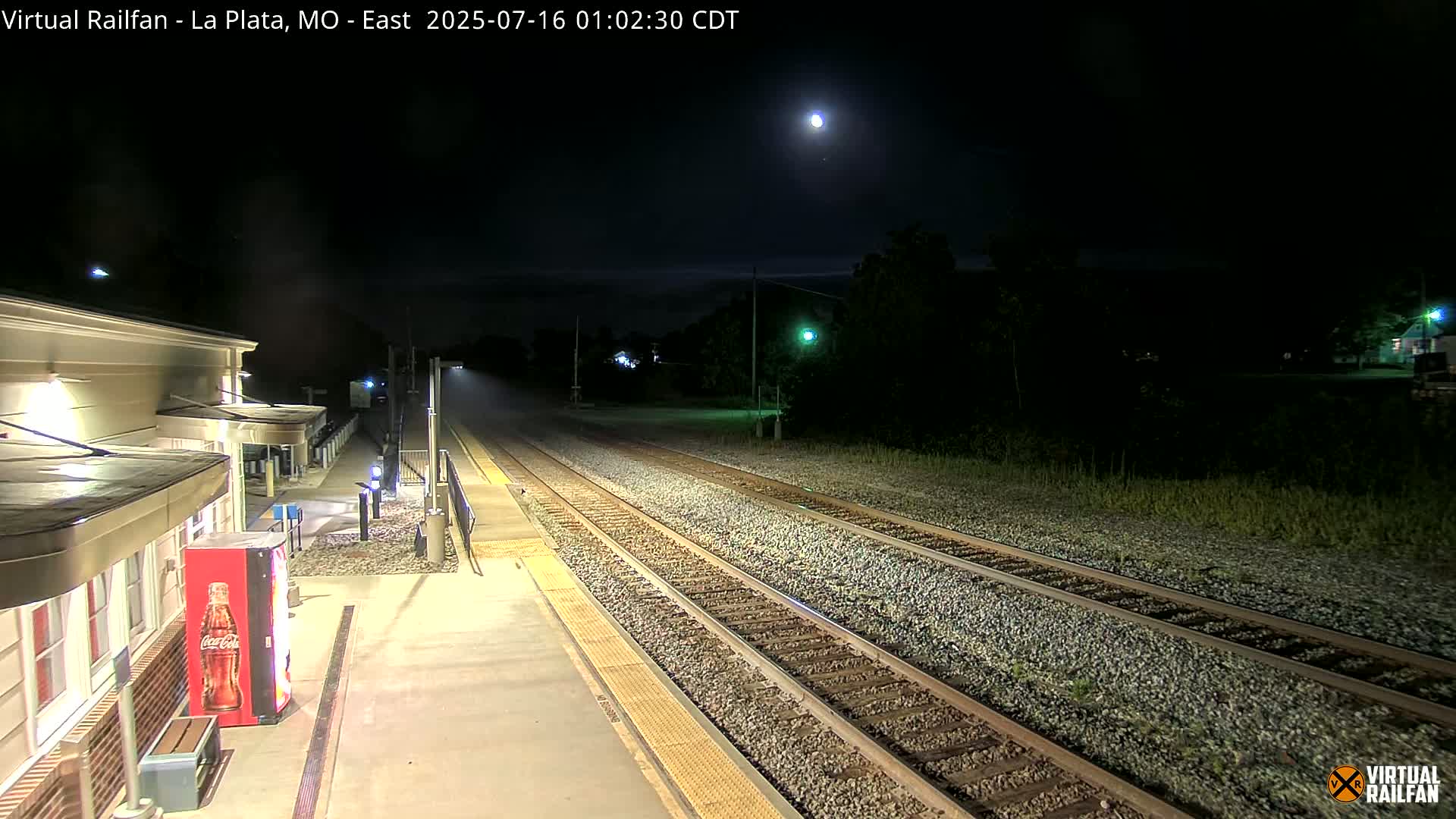 La Plata Railway Station Live Cam - La Plata, Macon, Missouri, USA