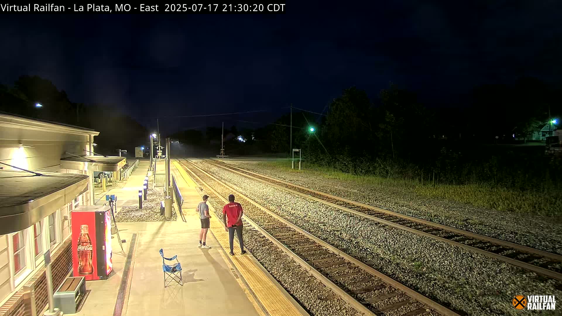La Plata Railway Station Live Cam - La Plata, Macon, Missouri, USA