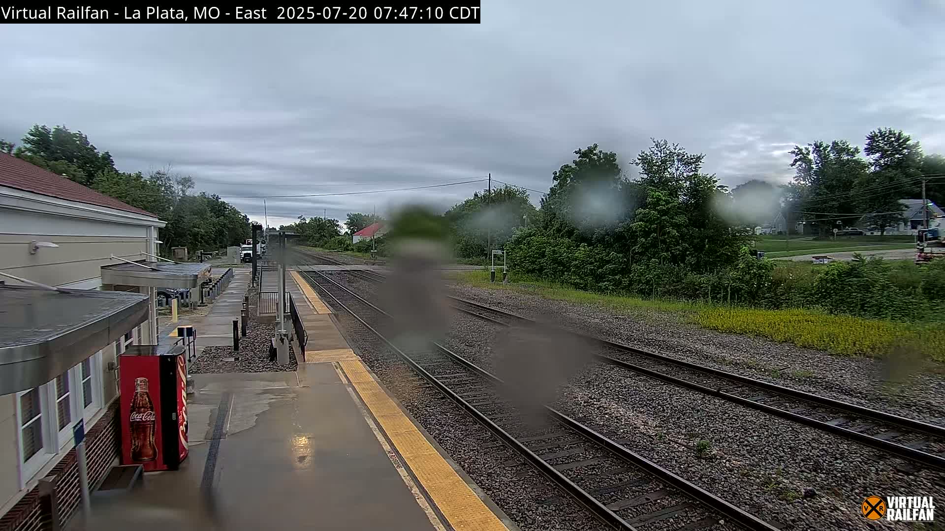 La Plata Railway Station Live Cam - La Plata, Macon, Missouri, USA