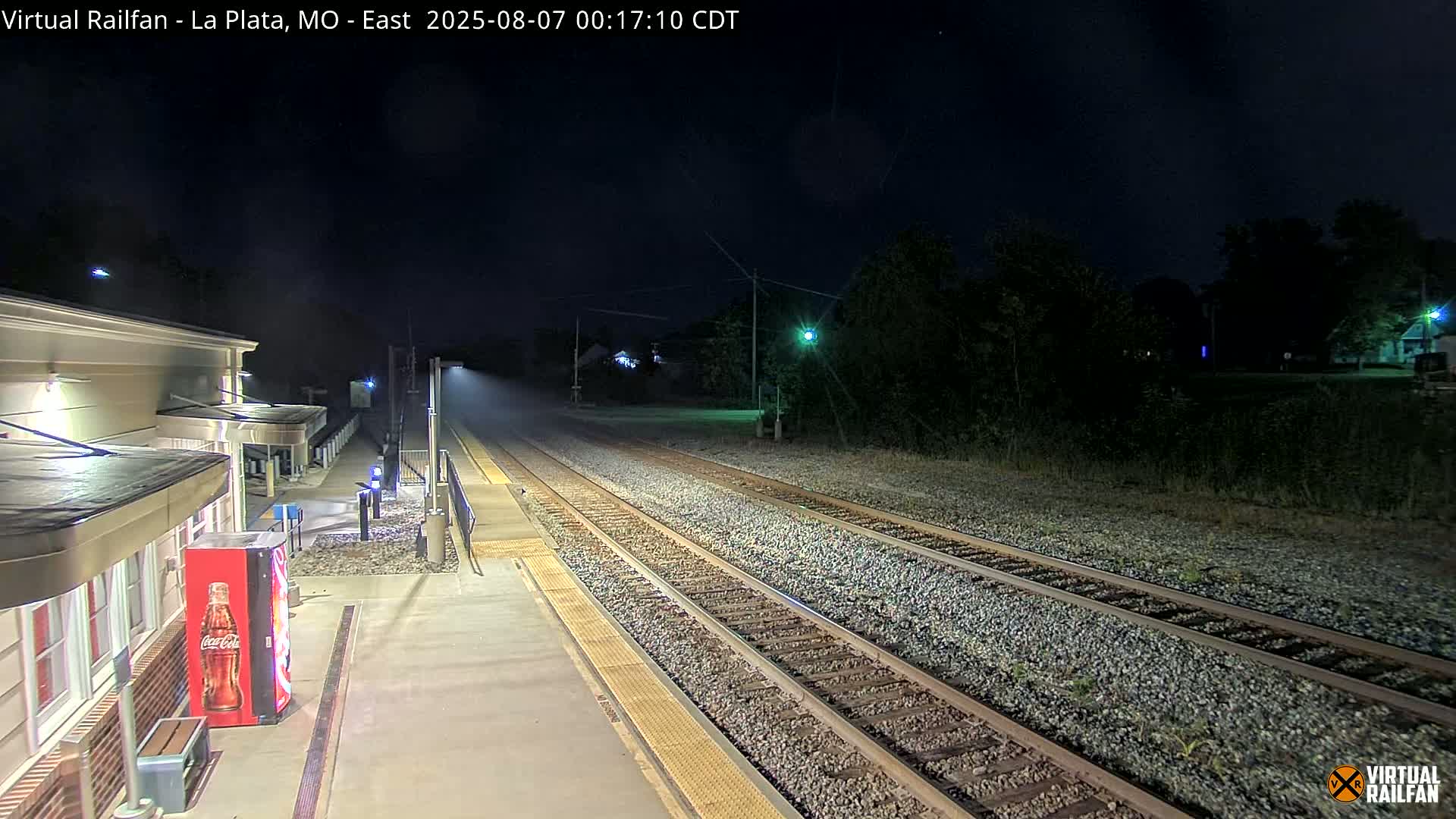 La Plata Railway Station Live Cam - La Plata, Macon, Missouri, USA