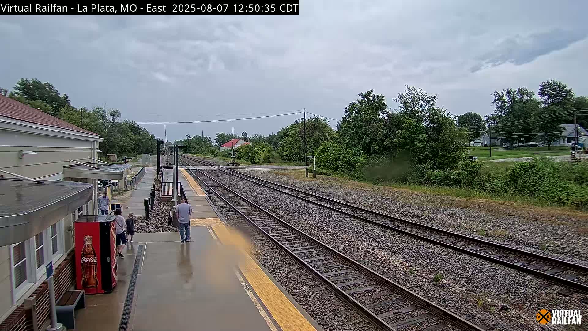 La Plata Railway Station Live Cam - La Plata, Macon, Missouri, USA