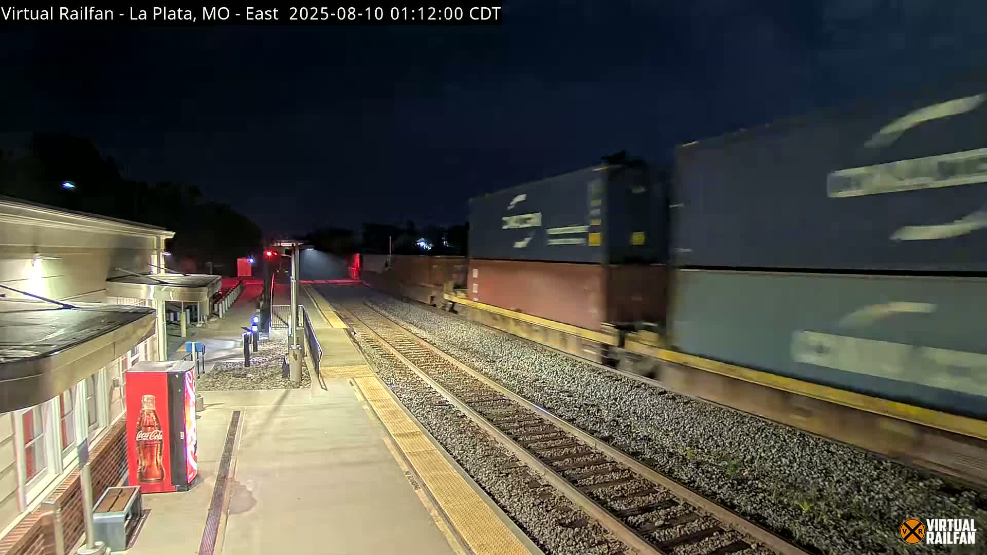 La Plata Railway Station Live Cam - La Plata, Macon, Missouri, USA