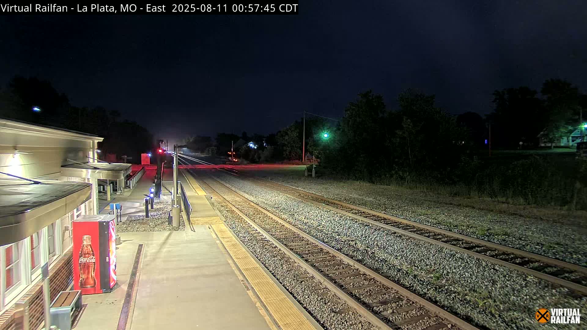 La Plata Railway Station Live Cam - La Plata, Macon, Missouri, USA