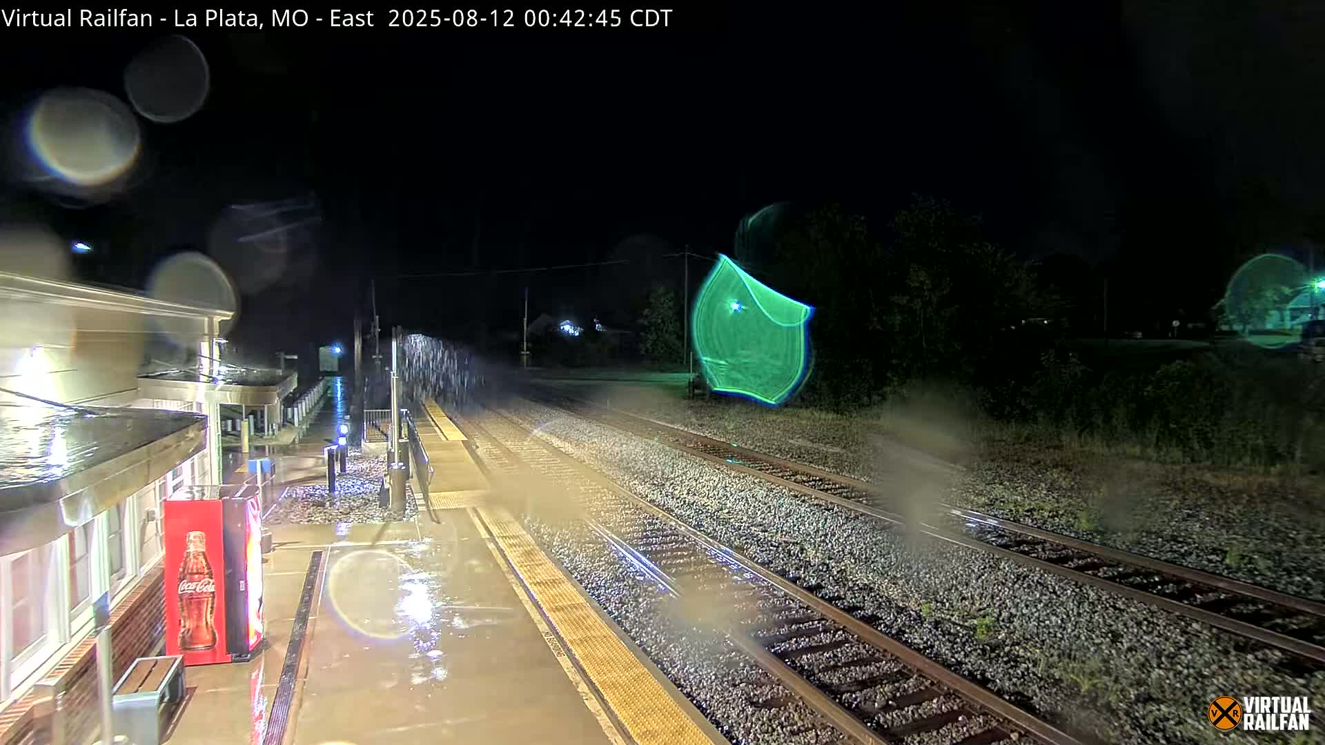La Plata Railway Station Live Cam - La Plata, Macon, Missouri, USA