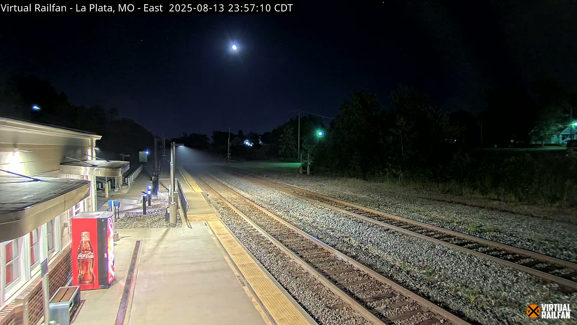 La Plata Railway Station Live Cam - La Plata, Macon, Missouri, USA